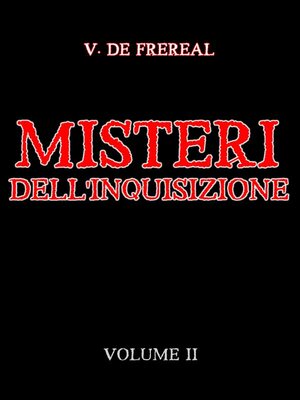 cover image of Misteri dell'Inquisizione